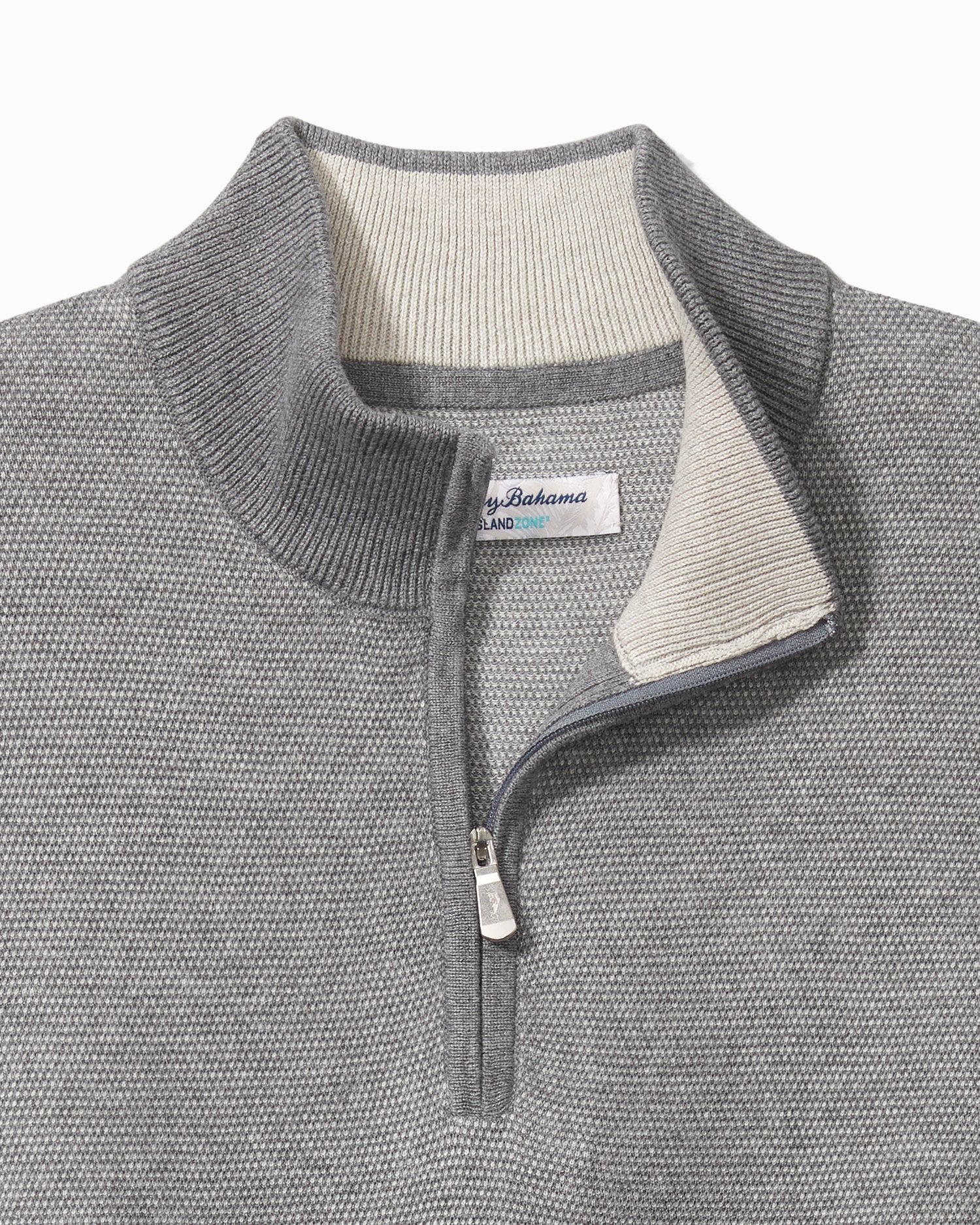 Tommy Bahama Mens IslandZone Half Zip Sweater