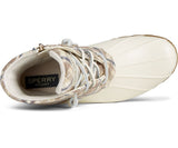 Sperry Womens Saltwater Plaid Wool Duck Boots