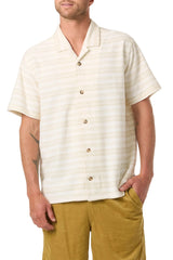 O'Neill Mens Country Club Knit Short Sleeve Button Down Shirt