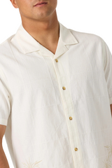O'Neill Mens O'Riginals Boxy Palma Camp Short Sleeve Shirt