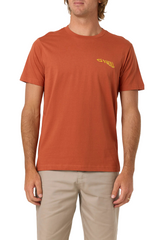 O'Neill Mens Twisted Flowers Classic Short Sleeve T-Shirt