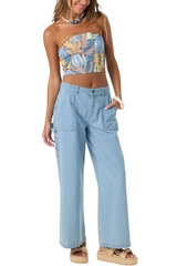 O'Neill Womens Adeline Geo Tube Top