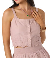 O'Neill Womens Annalee Short Sleeve Top