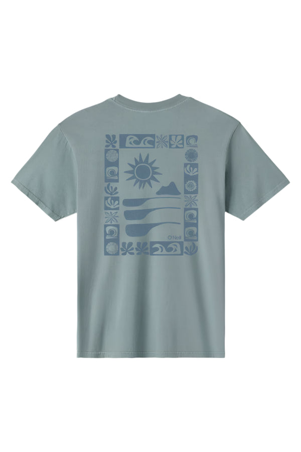 O'Neill Mens O'riginals Block Relaxed Fit Short Sleeve T-Shirt