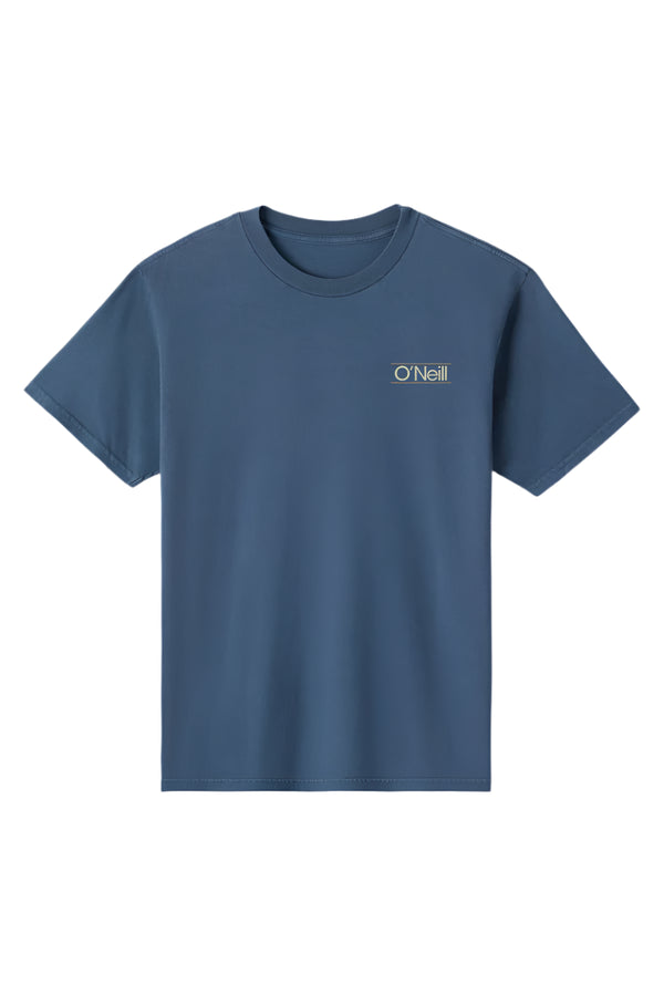 O'Neill Mens O'riginals Parallel Lines Relaxed Fit Short Sleeve T-Shirt