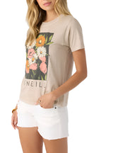 O'Neill Womens Heritage Daisy Short Sleeve T-Shirt
