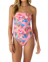O'Neill Womens Cabana Floral Yucatan One-Piece Swimsuit