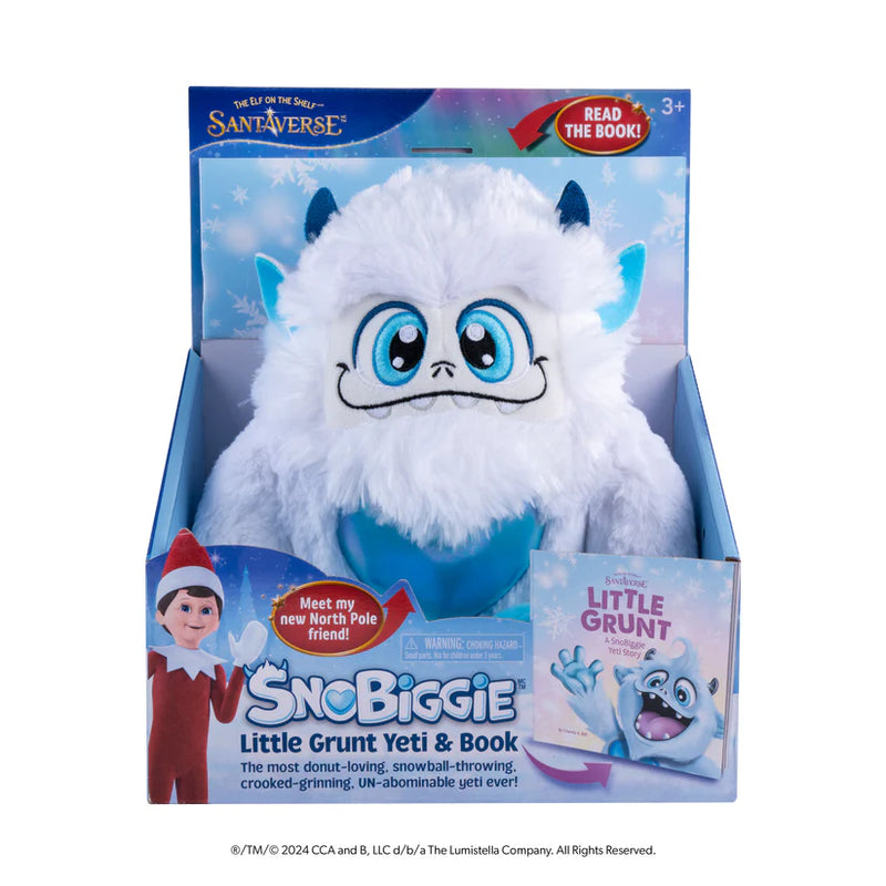 The Elf on the Shelf Little Grunt Plush Yeti & Book