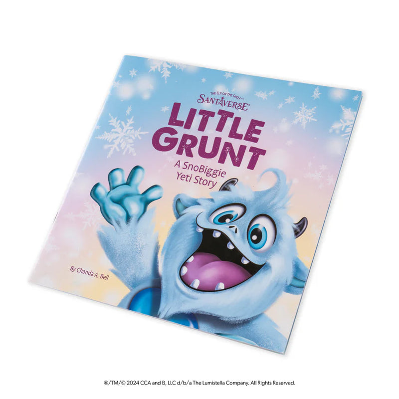 The Elf on the Shelf Little Grunt Plush Yeti & Book