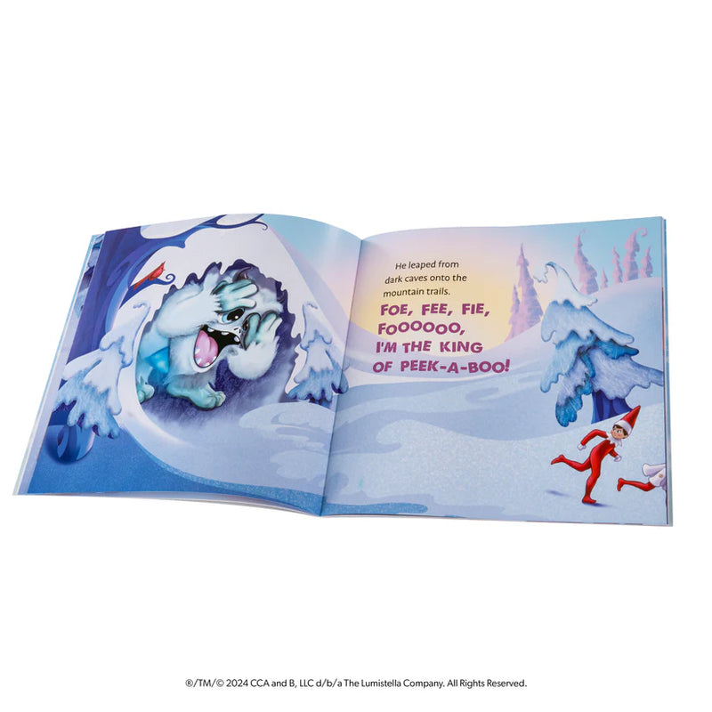 The Elf on the Shelf Little Grunt Plush Yeti & Book