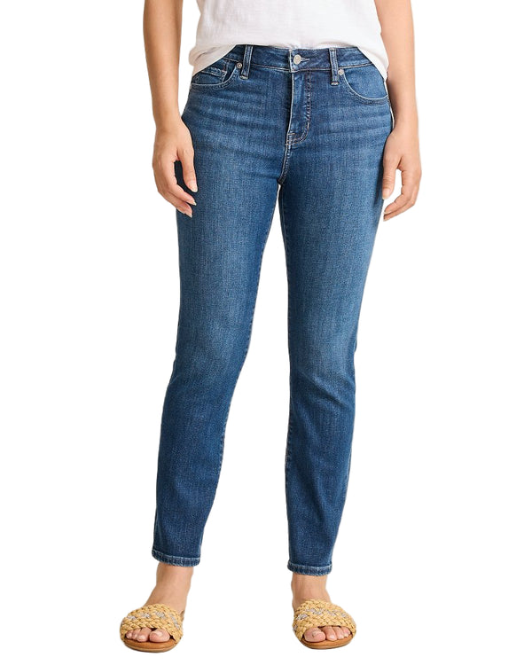 Tommy Bahama Womens High-Rise Skinny Ankle Jeans