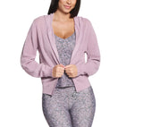 Skechers Womens Shine Hooded Full Zip Jacket