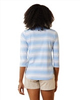 Tommy Bahama Womens Ashby Isles Seabreeze 3/4-Sleeve T-Shirt