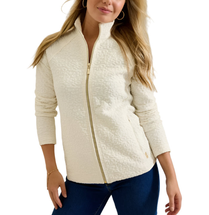 Tommy Bahama Womens Aruba Purr-fection Full-Zip Sweatshirt