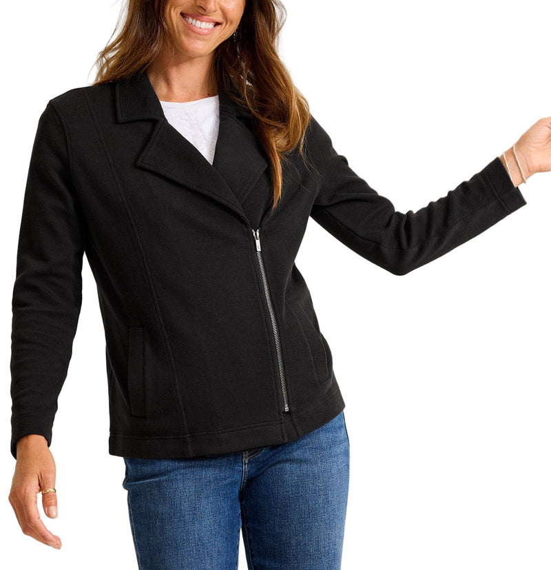 Tommy Bahama Womens Lightweight Aruba Moto Jacket