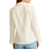 Tommy Bahama Womens Coasta Cord Popover Long Sleeve Top