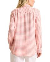 Tommy Bahama Womens Villa Verde Long Sleeve Flannel Shirt