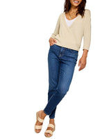 Tommy Bahama Womens Addison Shimmer Linen-Blend Cardigan