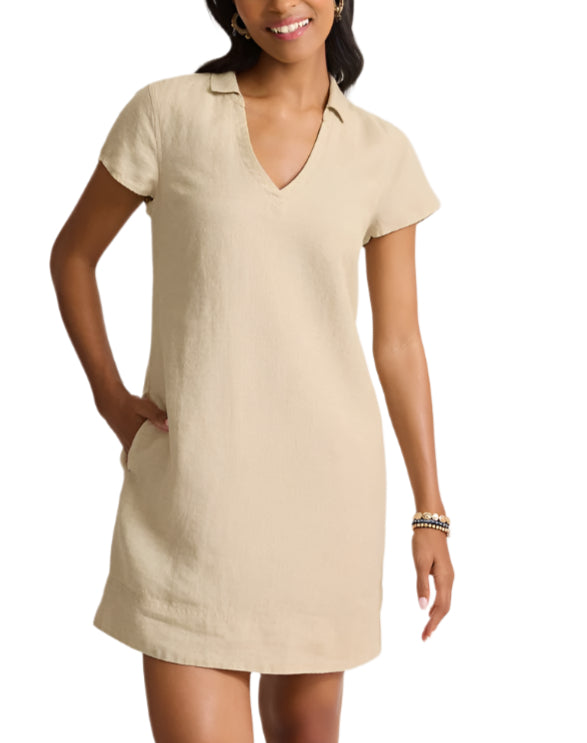 Tommy Bahama Womens Two Palms Collared Dress