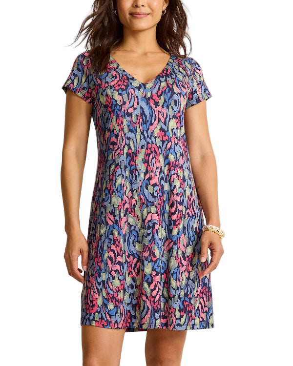 Tommy Bahama Womens Darcy Sunlit Seas V-Neck Dress – ShopCGX