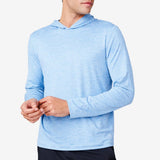 Free Country Mens Textured Sun Free UPF Hoodie Sweatshirt