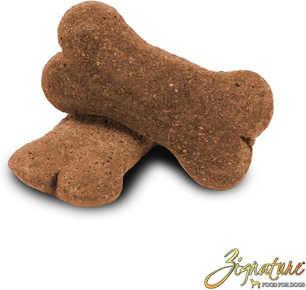 Zignature Salmon Formula Ziggy Bars Biscuit Dog Treats - 12 oz.