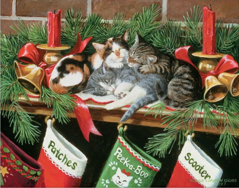 Lang Waiting For Santa Boxed Christmas Cards