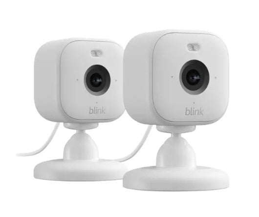 Blink Mini 2 Indoor/Outdoor 1080p Plug-In Security Camera (2-Pack)