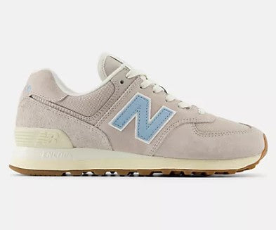 New balance 574 blue grey best sale