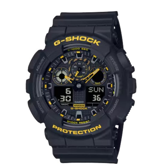 Casio Mens GA100CY-1A G-Shock Analog Digital Watch