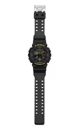 Casio Mens GA100CY-1A G-Shock Analog Digital Watch