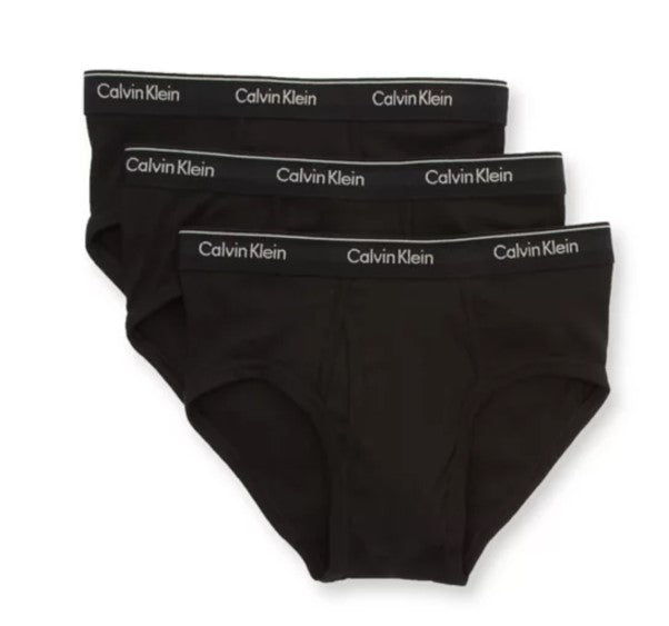 Calvin Klein Mens Cotton Classic Brief - 3 Pack