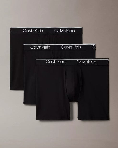 Calvin Klein Mens Micro Stretch 3-Pack Boxer Brief