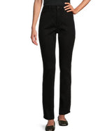 Tommy Bahama Womens Leila Indigo Palms Tux Straight Leg High Rise Ankle Length Jean