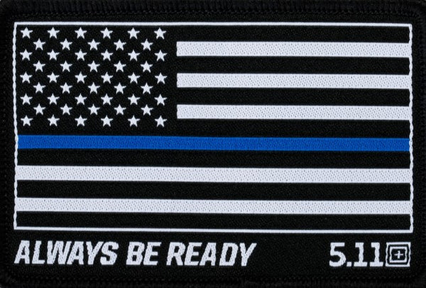 5.11 Tactical Thin Blue Line Woven Patch