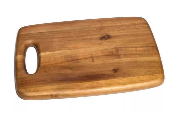 Lipper International Acacia Cutting Board with Cutout Handle