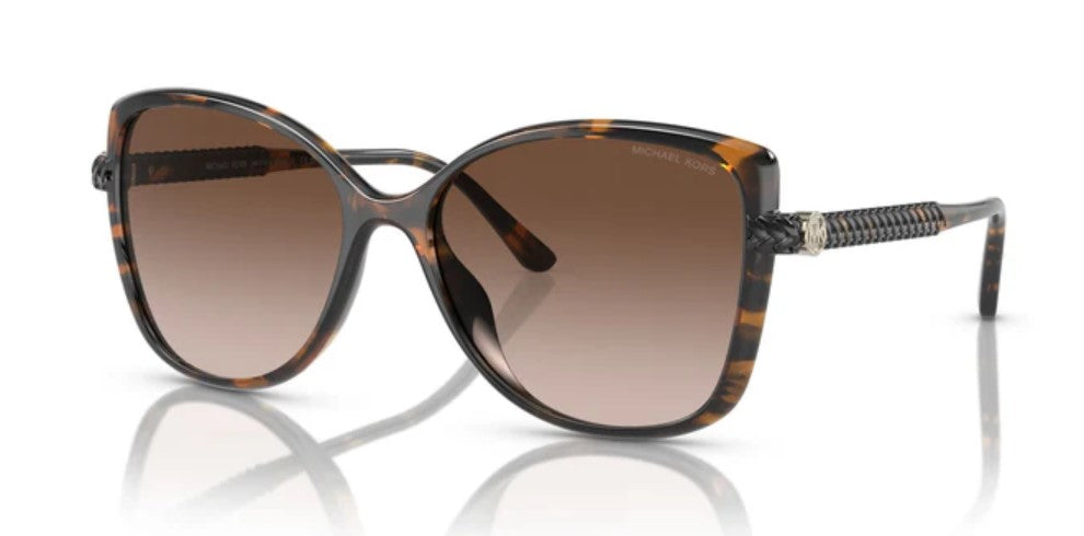 Michael Kors Womens Malta MK2181U Dark Tortoise - Brown Gradient Sunglasses