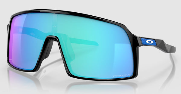 Oakley Mens Non Polarized Sutro Prizm Sapphire Shield Sunglasses