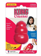 KONG Refillable Classic Chew Dog Toy - Size Small