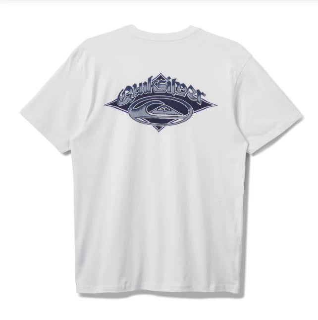 Quiksilver Mens Brushwork Short Sleeve T-Shirt