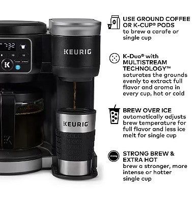 Keurig - K-Duo Single Serve & Carafe Coffee Maker
