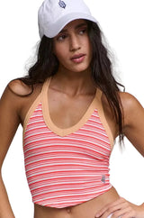 Free People Womens All Clear V Neck Strip Cami