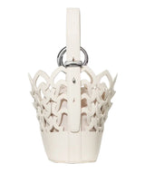 Kate Spade Halo Woven Mini Bucket Handbag