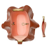 Kate Spade Halo Pleated Wave Mini Bucket Handbag