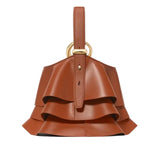 Kate Spade Halo Pleated Wave Mini Bucket Handbag