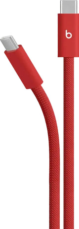 Apple Beats - 10' 240W USB-C to USB-C Braided Cable - Rapid Red