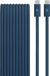 Apple Beats - 10' 240W USB-C to USB-C Braided Cable - Nitro Navy
