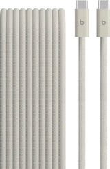 Apple Beats - 10' 240W USB-C to USB-C Braided Cable - Surge Stone