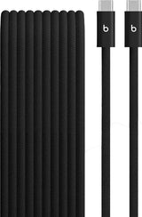 Apple Beats - 10' 240W USB-C to USB-C Braided Cable - Bolt Black