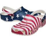 Crocs Classic American Flag Clog